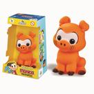 Boneco mascote do cascão porquinho chovinista brinquedo turma da mônica baby - adijomar brinquedos
