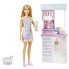 Boneco Mattel Barbie Ice Cream Shopkeeper HCN46 Boneco Mattel Barbie Ice Cream Shopkeeper HCN46
