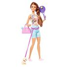 Boneco Mattel Barbie Wellness Doll Workout HKT91