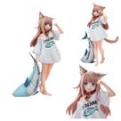 Boneco Menina Fofa com Peixe 17cm Spy Family Action Figure