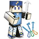 Boneco Mine Beto Gamer Familia Arqueira Youtuber Gamer Craft