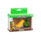 Boneco - Minecraft Gato e Creeper MULTIKIDS