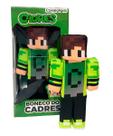 Boneco Minecraft Pelúcia Streamer Youtuber Cadres