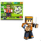Boneco minecraft youtuber hey davi 15cm Boneco minecraft youtuber hey davi 15cm