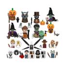 Boneco Miniatura De Bloco De Montar Assassinos Palhaços Do Filme De Terror - Brinquedo De Halloween