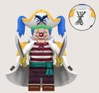 Boneco Minifigura Buggy-One Piece Boneco Minifigura Buggy-One Piece