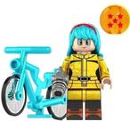 Boneco Minifigura Bulma Dragão Ball
