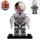 Boneco Minifigura Cyborg DCEU Liga da Justiça