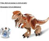 Boneco Minifigura Dinossauro T Rex + Giro Esfera