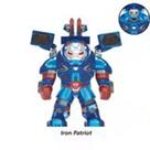 Boneco Minifigura Iron Man Patriot Big