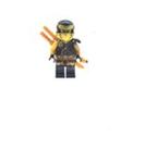 Boneco Minifigura Ninjago Cole c/ Moto
