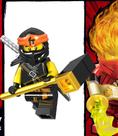 Boneco Minifigura Ninjago Cole