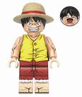 Boneco Minifigura One Piece Monkey Luffy