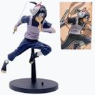 Boneco Naruto Itachi Uchiha 20cm com suporte Action Figure