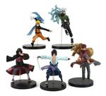Boneco Naruto Kit Sasuke Uchiha Itachi Kakashi Hatake Gaara