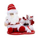 Boneco Natal Papai Noel Enfeite Tecido 25cm Boneco Natal Papai Noel Enfeite Tecido 25cm