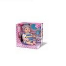 Boneco New Born Menino Brincar de Papinha - Diver Toys