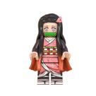 Boneco Nezuko Kamado Demom Slayer em Bloco Boneco Nezuko Kamado Demom Slayer em Bloco