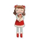 Boneco nina com caixa 33cm - metoo Boneco nina com caixa 33cm - metoo