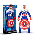 Boneco Olympus Falcão Capitão América Hasbro