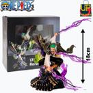 Boneco One Piece - Roronoa Zoro no Telhado - Action Figure 18cm