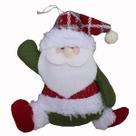 Boneco Papai Noel Pelúcia Natal P/ Pendurar Enfeite Natalino Boneco Papai Noel Pelúcia Natal P/ Pendurar Enfeite Natalino