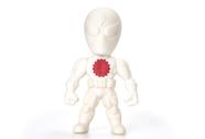 Boneco Para Colorir Homem Teia 16 Cm Puff Toys - 065