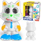 Boneco Pedagogico Em Vinil Macio Personagem Charlie Para Colorir Com Canetinha - Samba Toys