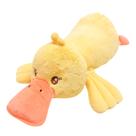 Boneco Pelucia Enorme Pato Gigante 80 Cm Fofo Macio Aconchegante Decorativo Quarto