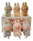 Boneco Pelúcia Labubu Premium C/ Luz E Som Chaveiro Pop Mart