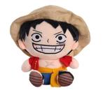 Boneco Pelúcia Monkey D. Luffy One Piece 18 cm