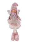 Boneco pelucia natalino querubim rose em pe 40cm (9012001)