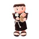Boneco Pelúcia Religioso Santo Antonio Zip Toys
