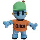 Boneco Pelúcia Stumble Guys Robô Secreto 16cm Mattel