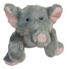 Boneco Pelúcia Tecido Hipoalergêni Elefante Super Fofo 50 Cm Cinza