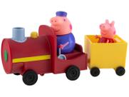 Boneco Peppa Pig Trêm do Vovô Pig 9,1cm