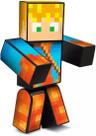 Boneco pequeno lopers 25 cm - minecraft - algazarra