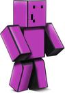Boneco pequeno melzinha 25 cm - minecraft - algazarra