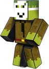 Boneco pequeno stick 25 cm - turma do problems - minecraft - algazarra
