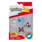 Boneco Pokemon Multipack 4 Figuras Tipo Voador Jazwares