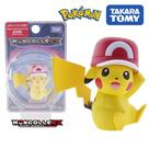 Boneco Pokemon Pikachu Com Bone - Takara Tomy
