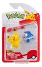 Boneco Pokémon Pikachu + Popplio Colecionável Sunny - 3422