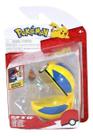 Boneco Pokémon Rotom + Pokébola Quick Ball Clip N Go Sunny Boneco Pokémon Rotom + Pokébola Quick Ball Clip N Go Sunny