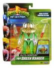 Boneco Power Ranger Verde Transformável Re-Igition Sunny