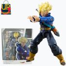 Boneco Premium Dragon Ball - Trunks articulado com acessorios - Action Figure 15cm