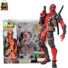 Boneco Premium Marvel - DeadPool 14cm Articulado com acessorios Action Figure