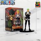 Boneco Premium One Piece - Roronoa Zoro 17cm de jaqueta - na caixa