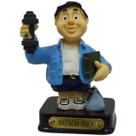 Boneco Profissional Ed.Fisica H Miniatura Decoração 8cm