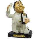 Boneco Profissional Enfermeiro Miniatura Decoração 14cm