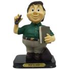 Boneco Profissional Psicologo Miniatura Decoração 14cm